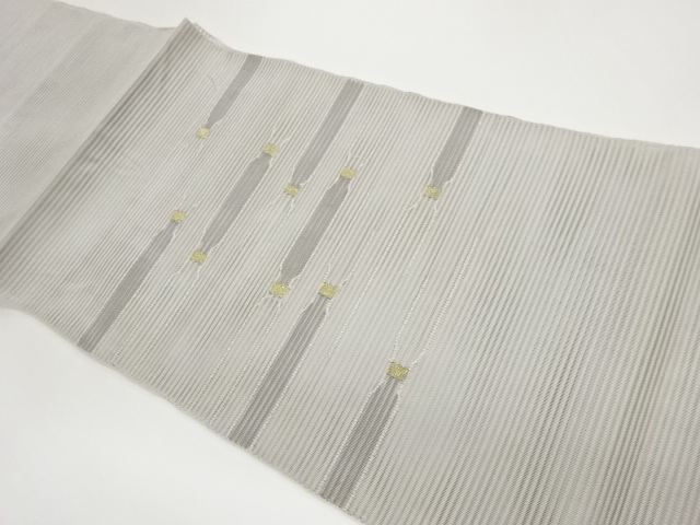 JAPANESE KIMONO / RAUSE SPELLING CHANGE HORIZONTAL STRIPE PATTERN WEAV